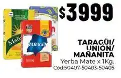 Diarco Unión - yerba mate x 1kg. cód:50407-50403-50405 oferta
