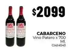 Diarco Cabarceno - vino patero oferta
