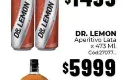 Diarco Dr. lemon - aperitivo lata c	ext{ó}d:27077 oferta
