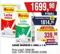 Marolio - leche marolio l-vida x 1 lt