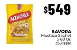 Diarco Savora - mostaza sachet oferta