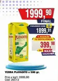 Playadito - yerba playadito x 500 gr