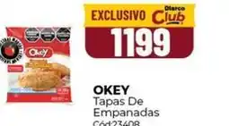 Diarco Okey - tapas de empanadas cód23408 oferta