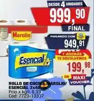 Maxiconsumo Marolio - rollo de cocina esencial 3x40 cm oferta