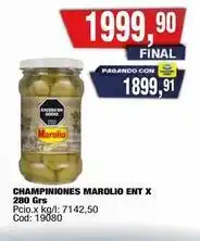 Maxiconsumo Marolio - champiniones ent x oferta