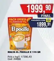 Maxiconsumo El pocillo - malta el pocillo x 115 gr oferta