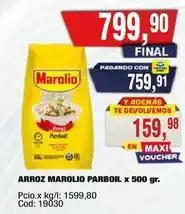 Maxiconsumo Marolio - arroz marolio parboil x 500 gr oferta