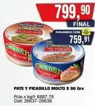 Maxiconsumo Molto - pate y picadillo oferta