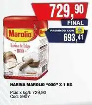 Maxiconsumo Marolio - harina de trigo 000 oferta