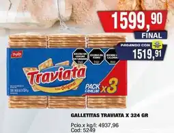 Maxiconsumo Traviata - galletitas traviata x 324 gr oferta