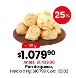 Coto Pan de queso oferta