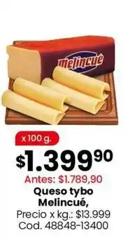 Coto Melincue - queso tybo oferta