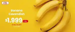 Coto Origen - banana cavendish oferta