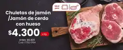 Coto Chuletas de jamón / jamón de cerdo con hueso oferta