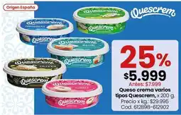 Coto Origen - queso crema varios tipos oferta