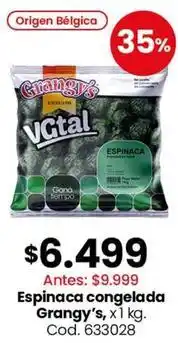 Coto Origen - espinaca congelada oferta