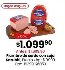 Coto Origen - fiambré de cerdo con soja oferta