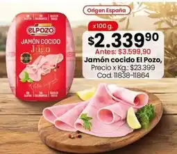 Coto Pozo - jamón cocido jugo oferta