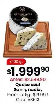 Coto San ignacio - queso azul oferta