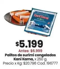 Coto Kani kama - palitos de surimi congelados oferta