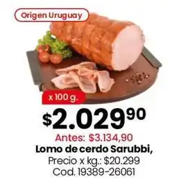 Coto Origen - lomo de cerdo oferta