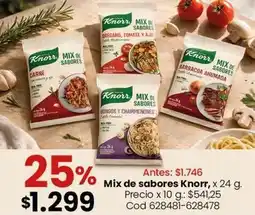 Coto Knorr - mix de sabores oferta