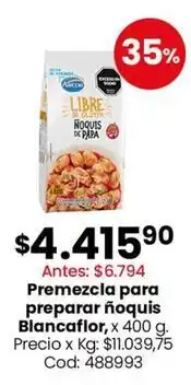 Coto Blancaflor - premezcla para preparar ñoquis oferta
