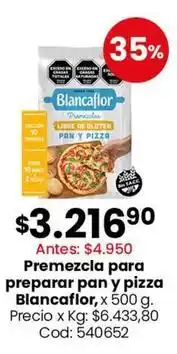Coto Blancaflor - premzcla para preparar pan y pizza oferta