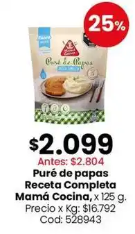 Coto Puré de papas receta completa oferta
