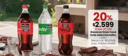 Coto Coca cola - gaseosa linea coca cola seleccionadas, x 1,25 l oferta