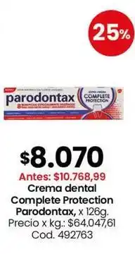 Crema dental complete protection