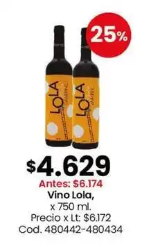 Coto Lola - vino oferta