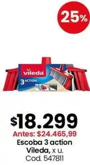 Coto Vileda - escoba 3 action oferta