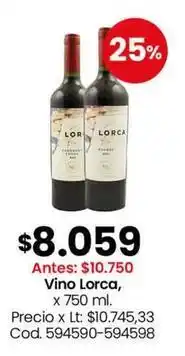 Coto Vino lorca oferta