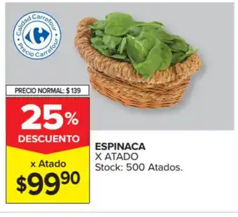Espinaca x Atado