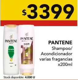 Nini Mayorista Pantene shampoo/ acondicionador varias fragancias oferta