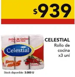 Nini Mayorista Celestial rollo de cocina oferta