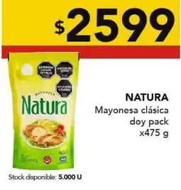 Nini Mayorista Natura mayonesa clásica oferta