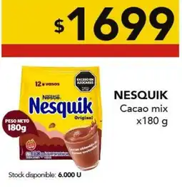 Nini Mayorista Nesquik cacao mix oferta