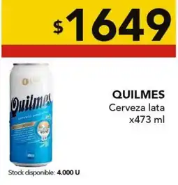 Nini Mayorista Quilmes cerveza lata oferta