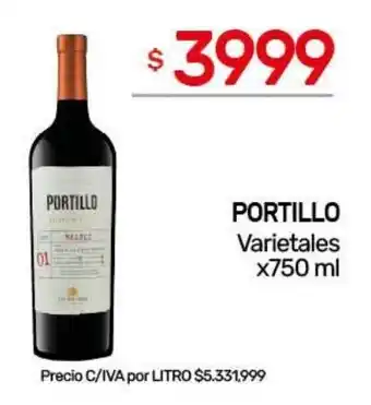 Portillo varietales