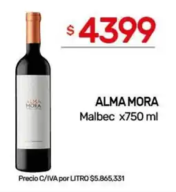 Nini Mayorista Alma mora malbec oferta