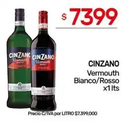 Nini Mayorista Cinzano Vermouth Bianco/Rosso oferta