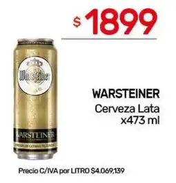 Nini Mayorista Warsteiner cerveza lata oferta