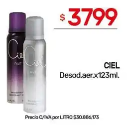 Nini Mayorista Ciel desodorante oferta