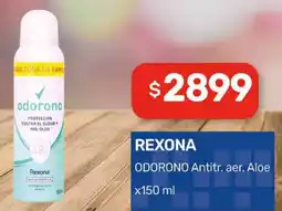 Nini Mayorista Rexona odorono antitr. aer. aloe oferta