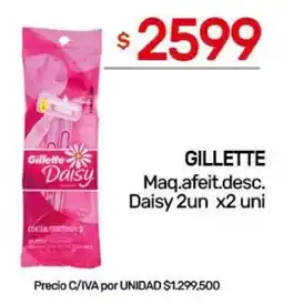 Nini Mayorista Gillette Maq.afeit.desc. Daisy oferta