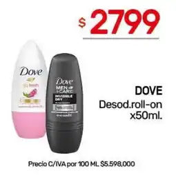 Nini Mayorista Dove Desod.roll-on oferta