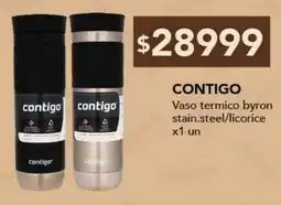 Nini Mayorista Contigo vaso termico byron stain.steel/licorice oferta