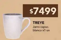 Nini Mayorista Treye jarro capuc. blanco oferta